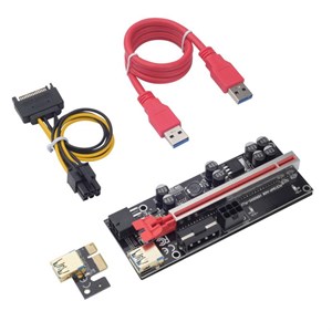 VER009S Plus Riser Kart USB 3.0 PCI-E 1X To 16X Genişletici Yükseltici